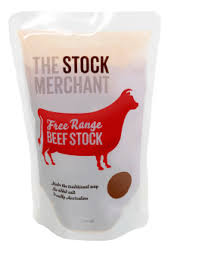 The Stock Merchant Free Range Beef Stock - 500ml - Low Sodium Foods