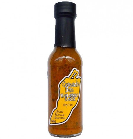 Chilli Harvest - Crocodile Bite Habanero Sauce 150gm - Low Sodium Foods