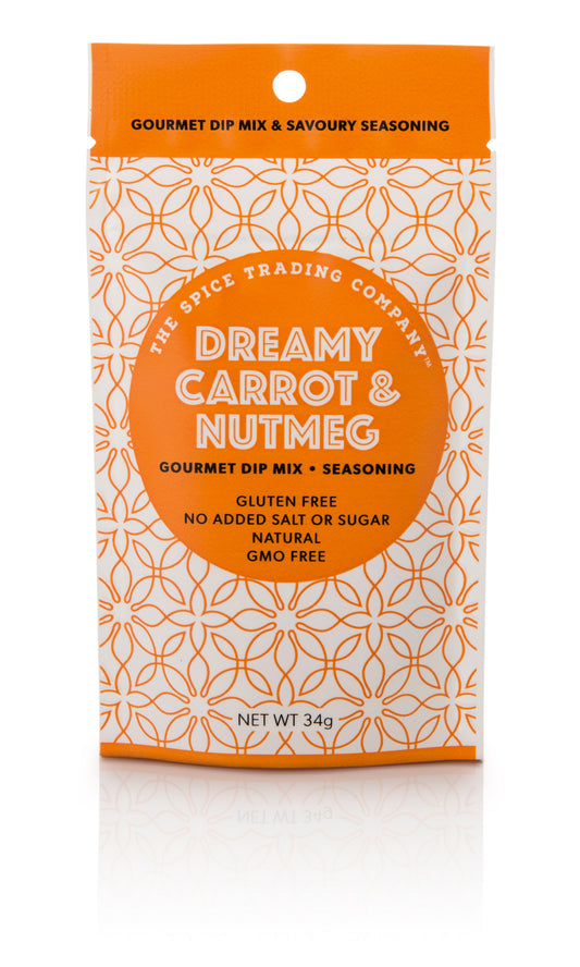 Spice Trading Co Dreamy Carrot and Nutmeg Gourmet Dip Mix - 34g - GF - Low Sodium Foods