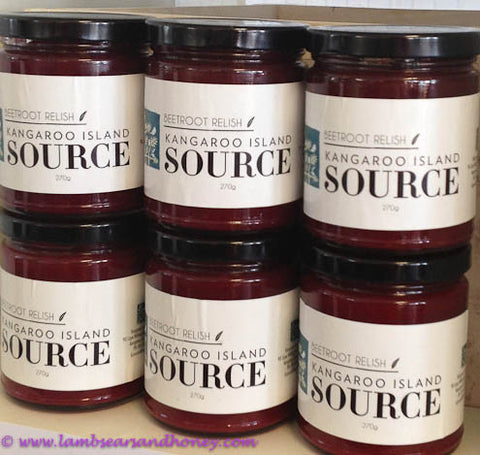 Kangaroo Island Source Beetroot Relish 270gm - Low Sodium Foods