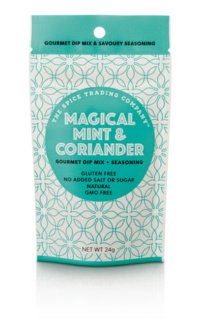 Spice Trading Co Magical Mint & Coriander  Gourmet Dip Mix - 24g - GF - Low Sodium Foods