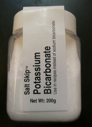 Salt Skip Potassium Bicarbonate 200g - Low Sodium Foods