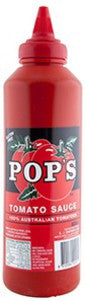 Pop's Tomato Sauce 600ml. Gluten Free - Low Sodium Foods