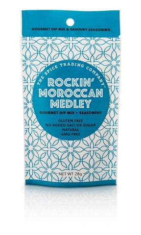 Spice Trading Co Rockin’ Moroccan Medley Gourmet Dip Mix - 28g - GF - Low Sodium Foods