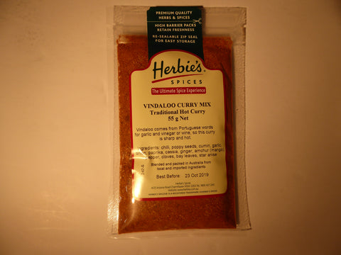 Herbies Vindaloo Curry - 55g - Low Sodium Foods