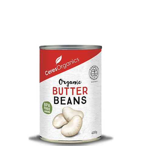 Ceres Organics Organic Butter Beans - 400g
