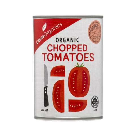 Ceres Organic Chopped Tomatoes 400gms