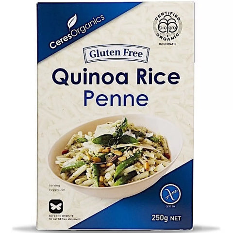 Ceres Quinoa Organic Rice Penne 250g (Gluten Free)
